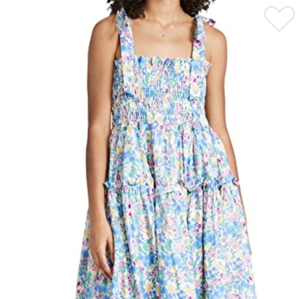 BRAND NEW! En Saison Smocked Midi Dress